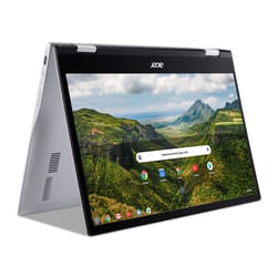 Acer Chromebook Spin 513 CP513-1H - (Qualcomm SC7180, 4GB, 64GB eMMC, 13.3 inch Full HD Touchscreen Display, Google Chrome OS, Silver)
