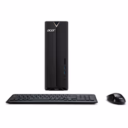 Acer Aspire XC-330 Desktop PC - (Intel Pentium J5040D, 4GB, 1TB HDD, USB Keyboard and Mouse, Windows 10, Black), 2 GHz, Intel ...