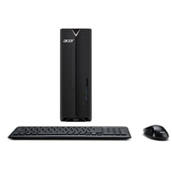 Acer Aspire XC-330 Desktop PC - (Intel Pentium J5040D, 4GB, 1TB HDD, USB Keyboard and Mouse, Windows 10, Black)