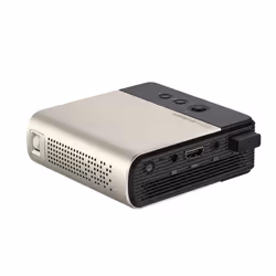 ASUS ZenBeam E2 Standard throw projector 300 ANSI lumens DLP WVGA (854x480) Black, Gold - Additional view 4