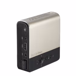 ASUS ZenBeam E2 Standard throw projector 300 ANSI lumens DLP WVGA (854x480) Black, Gold - Additional view 8