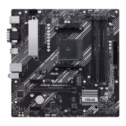 ASUS PRIME A520M-A II, AMD, Socket AM4, AMD Ryzen 3000 Series, AMD Ryzen 5000 Series, Socket AM4, DDR4-SDRAM, 128 GB