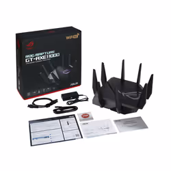 ASUS GT-AXE11000 wireless router Gigabit Ethernet Tri-band (2.4 GHz / 5 GHz / 6 GHz) Black - Additional view 5