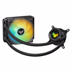 ASUS TUF GAMING LC 120 ARGB, All-in-one liquid cooler, 12 cm, 113.8 m³/h, Black