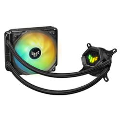 ASUS TUF GAMING LC 120 ARGB Processor All-in-one liquid cooler 12 cm Black 1 pc(s)