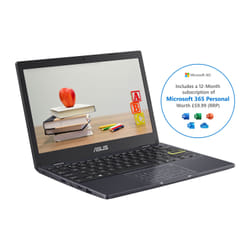 ASUS E210MA-GJ181TS laptop Intel® Celeron® N N4020 29.5 cm (11.6") HD 4 GB DDR4-SDRAM 64 GB eMMC Wi-Fi 5 (802.11ac) Windows 10 Home in S mode Blue