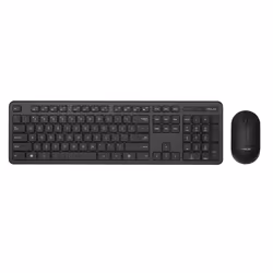 ASUS CW100, Full-size (100%), Wireless, RF Wireless, Membrane, Black, Mouse included