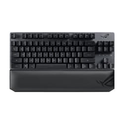 ASUS ROG Strix Scope RX TKL Wireless Deluxe keyboard Gaming USB + RF Wireless + Bluetooth AZERTY French Black