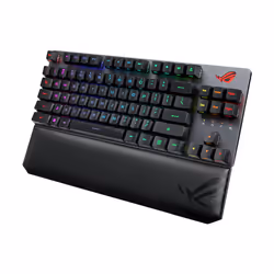 ASUS ROG Strix Scope RX TKL Wireless Deluxe keyboard Gaming USB + RF Wireless + Bluetooth AZERTY French Black - Additional view 4