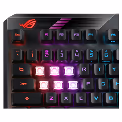 ASUS ROG CLAYMORE II keyboard Gaming RF Wireless + USB Black - Additional view 7