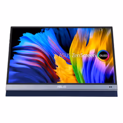 ASUS ZenScreen OLED MQ16AH computer monitor 39.6 cm (15.6") 1920 x 1080 pixels Full HD Grey