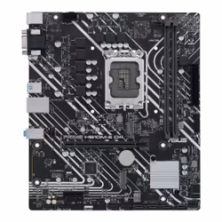 ASUS PRIME H610M-E D4, Intel, LGA 1700, Intel® Celeron®, Intel® Core™ i3, Intel® Core™ i5, Intel® Core™ i7, Intel® Core™ i9,. ...