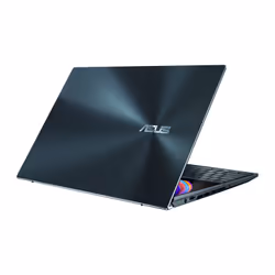 ASUS Zenbook Pro Duo 15 OLED UX582HS-H2010W Intel® Core™ i9 i9-11900H Laptop 39.6 cm (15.6") Touchscreen 4K Ultra HD 32 GB DDR4-SDRAM 1 TB SSD NVIDIA GeForce RTX 3080 Wi-Fi 6 (802.11ax) Windows 11 Home Blue