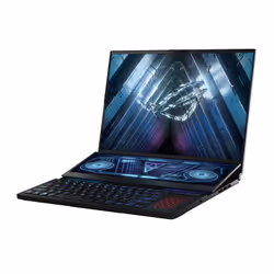 ASUS ROG Zephyrus Duo 16 GX650RW-LS044W AMD Ryzen™ 7 6800H Laptop 40.6 cm (16") WUXGA 16 GB DDR5-SDRAM 2 TB SSD NVIDIA GeForce RTX 3070 Ti Wi-Fi 6E (802.11ax) Windows 11 Home Black