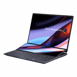ASUS Zenbook Pro 14 Duo OLED UX8402ZA-M3033W Intel® Core™ i7 i7-12700H Laptop 36.8 cm (14.5") Touchscreen 2.8K 16 GB LPDDR5-SDRAM 512 GB SSD Wi-Fi 6E (802.11ax) Windows 11 Home Black