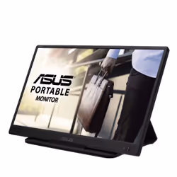 ASUS ZenScreen MB166B, 39.6 cm (15.6"), 1920 x 1080 pixels, Full HD, 25 ms, Black