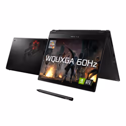 ROG Flow X13 GV301Powerful Windows 10 Pro gaming has never been as flexible or portable as in the ultraslim 2-in-1 ROG Flow X ...