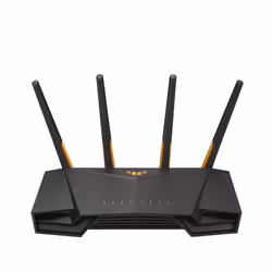 ASUS TUF Gaming AX3000 V2 wireless router Gigabit Ethernet Dual-band (2.4 GHz / 5 GHz) Black, Orange - Additional view 4