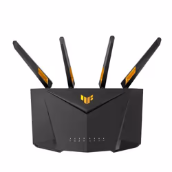 ASUS TUF Gaming AX3000 V2 wireless router Gigabit Ethernet Dual-band (2.4 GHz / 5 GHz) Black, Orange - Additional view 5