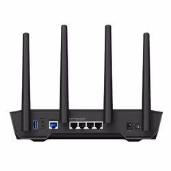 ASUS TUF-AX4200 wireless router Gigabit Ethernet Dual-band (2.4 GHz / 5 GHz) Black - Additional view 7