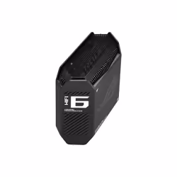 ASUS ROG Rapture GT6 AX10000 AiMesh 1 Pack Tri-band (2.4 GHz / 5 GHz / 5 GHz) Wi-Fi 6 (802.11ax) Black 4 Internal - Additional view 4