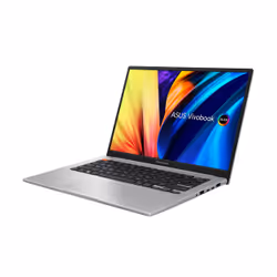 ASUS Vivobook S14 K3402ZA-KM079W laptop Intel® Core™ i7 i7-12700H 35.6 cm (14") 2.8K 16 GB DDR4-SDRAM 512 GB SSD Wi-Fi 6 (802.11ax) Windows 11 Home Grey