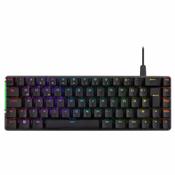 ASUS ROG Falchion Ace (Black), Wired, USB, Mechanical, AZERTY, RGB LED, Black