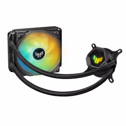 ASUS TUF GAMING LC 120 ARGB, All-in-one liquid cooler, 12 cm, 113.8 m³/h, Black
