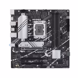 ASUS PRIME B760M-A D4, Intel, LGA 1700, Intel® Celeron®, Intel® Core™ i3, Intel® Core™ i5, Intel® Core™ i7, Intel® Core™ i9,. ...