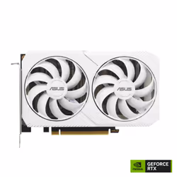 ASUS DUAL-RTX3060-O8G-WHITE, GeForce RTX 3060, 8 GB, GDDR6, 128 bit, 7680 x 4320 pixels, PCI Express 4.0