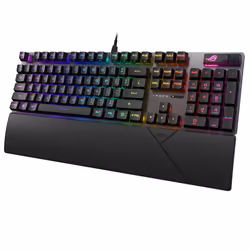 ASUS ROG STRIX SCOPE II keyboard Gaming USB AZERTY French Black - Additional view 2