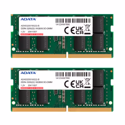 ADATA AD4S32008G22-DTGN memory module 16 GB 2 x 8 GB DDR4 3200 MHz