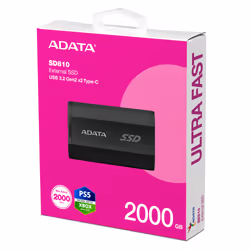 ADATA SD810 2 TB USB Type-C USB 3.2 Gen 2x2 Black - Additional view 6