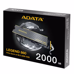 ADATA LEGEND 860 SLEG-860-2000GCS internal solid state drive 2 TB M.2 PCI Express 4.0 NVMe 3D NAND - Additional view 7