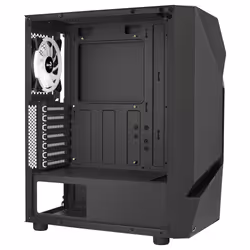 Aerocool SCAPEBKV3 Gaming ATX Case Front RGB LED Tempered Glass 3x ARGB Fans Black - Additional view 8