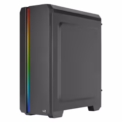 Aerocool GENESISV2BK PC ATX Case Front Panel LED ARGB Fan ARGB 12cm Black - Additional view 5