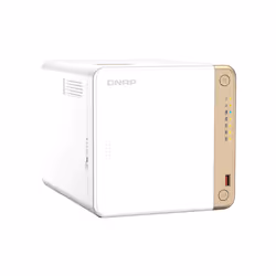 QNAP TS-462-4G NAS/storage server Tower Intel® Celeron® N4505 4 GB DDR4 0 TB QNAP QTS White - Additional view 5