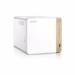 QNAP TS-462-4G NAS/storage server Tower Intel® Celeron® N4505 4 GB DDR4 0 TB QNAP QTS White - Additional view 6