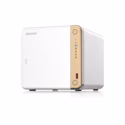 QNAP TS-462-4G NAS/storage server Tower Intel® Celeron® N4505 4 GB DDR4 0 TB QNAP QTS White - Additional view 8