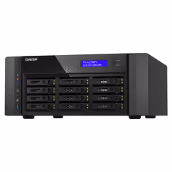 QNAP TS-h1290FX NAS Tower EPYC 7302P 128 GB DDR4 0 TB QuTS hero Black - Additional view 4