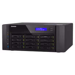 QNAP TS-h1290FX NAS Tower EPYC 7302P 128 GB DDR4 0 TB QuTS hero Black - Additional view 5