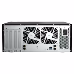 QNAP TS-h1290FX NAS Tower EPYC 7302P 128 GB DDR4 0 TB QuTS hero Black - Additional view 6