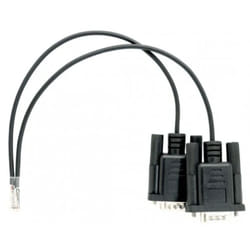 QNAP CAB-CONSOLE-RSRJ11-0M2 serial cable Black 0.2 m RJ-11 2 x RS-232