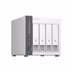 QNAP TS-433 NAS Tower ARM Cortex-A55 4 GB 0 TB QNAP QTS White - Additional view 4