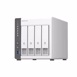 QNAP TS-433 NAS Tower ARM Cortex-A55 4 GB 0 TB QNAP QTS White - Additional view 6