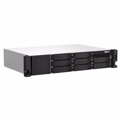 QNAP TS-864EU-RP NAS Rack (2U) Intel® Celeron® N5095 4 GB DDR4 0 TB QNAP Turbo System Black