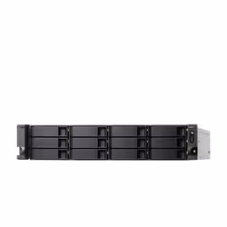 QNAP TS-h1283XU-RP NAS Rack (2U) Intel Xeon E E-2136 32 GB DDR4 0 TB QuTS hero Black