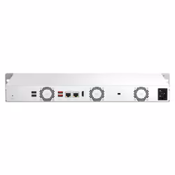 QNAP TS-464eU NAS Rack (1U) Intel® Celeron® N5095 8 GB DDR4 0 TB QNAP Turbo System Aluminium, Black - Additional view 6