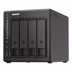 QNAP TS-453E NAS Tower Intel® Celeron® J6412 8 GB 0 TB QNAP QTS Black - Additional view 5