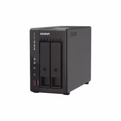 QNAP TS-253E NAS Tower Intel® Celeron® J6412 8 GB 0 TB QNAP QTS Black - Additional view 6
